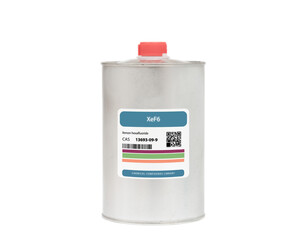 XeF6 - Xenon(VI) fluoride.