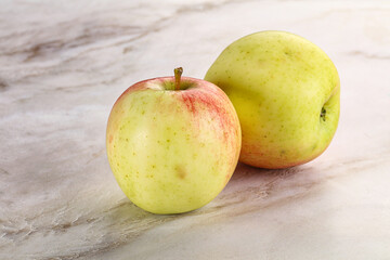 Sweet juicy ripe organic apples