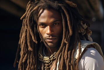 Close Up of Person With Dreadlocks