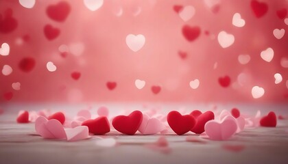 Valentine background for cover photo ai generated