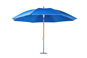 Coastal Canopy: Oversized Beach Umbrella for Seaside Comfort - Isolated on Transparent Background