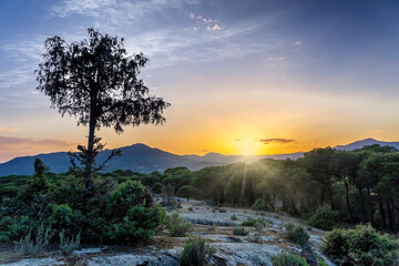 Sunset at Sierra de Gredos