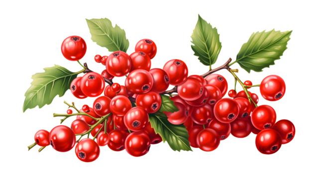 Holly berries, PNG, Transparent, No background, Winter, Festive, Christmas, Holly plant, Red berries, Evergreen, Symbolic, Traditional, Yuletide, Seasonal