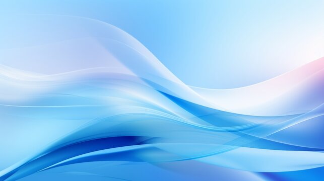 Serene shades: captivating blue soft abstract background for creative projects