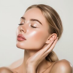 woman skincare