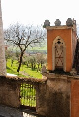 PAESAGGIO URBANO DI PADULA,SUD ITALIA.