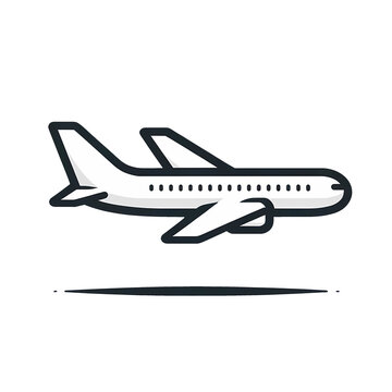飛行機　シンプル