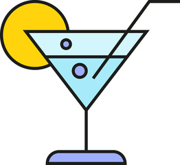 Cocktail Glass Icon
