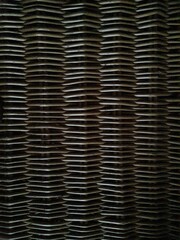 Wicker panel. Complete frame. Wicker is a new, flexible wicker rod or rod that, after being peeled and dried, is used to make furniture, baskets,