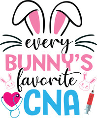 Every bunny's favorite cno T-shirt, Happy Easter Shirts, Easter Bunny, Easter Hunting Squad, Easter Quotes, Easter Saying, Easter for Kids, March Shirt, Welcome Spring, Cut File For Cricut