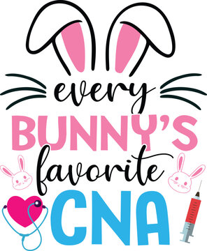 Every bunny's favorite cno T-shirt, Happy Easter Shirts, Easter Bunny, Easter Hunting Squad, Easter Quotes, Easter Saying, Easter for Kids, March Shirt, Welcome Spring, Cut File For Cricut