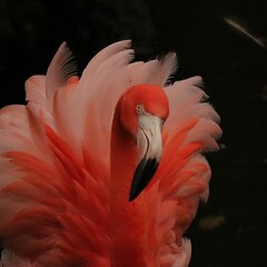 Rescued Resident Flamingo Flamingos Homosassa Springs Florida