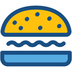 Burger Vector Icon