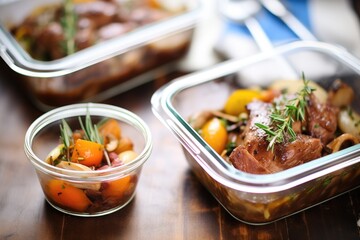 coq au vin meal prep containers for weekly planning