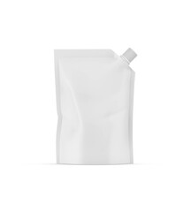 pouch bag on white background