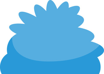 Blue Cloudscape Illustration
