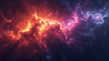 Space Nebula - obrazy, fototapety, plakaty