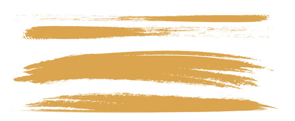 Obraz premium アナログタッチ素材：筆の質感 墨 インク 筆模様 波模様筆の筆跡素材。ブラシストローク