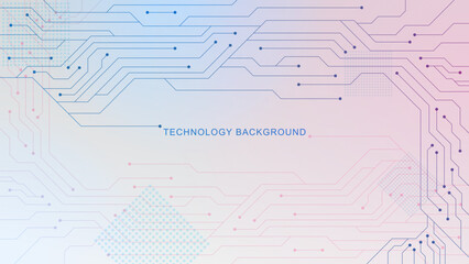 Circuit board texture background. High technology, digital connection, communication and science concept design.