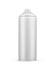 Spray Can on white background