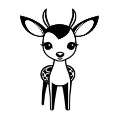 Deer vector illustration