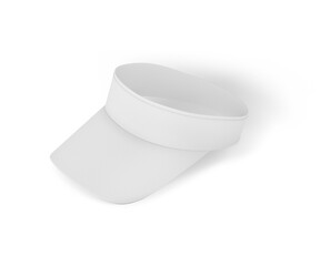 Tennis Hat on white background