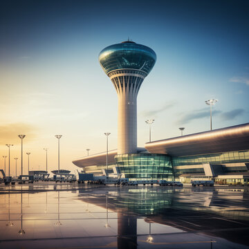 Airport flughafen dubai saudi airport turm fluglotsen flugverkehr
