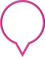 Blank Speech Bubble
