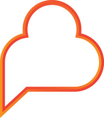 Blank Speech Bubble
