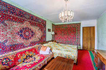 interior apartment room rare not modern simple design 70s 80s 90s