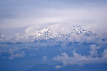 Fototapeta premium snow covered mountains