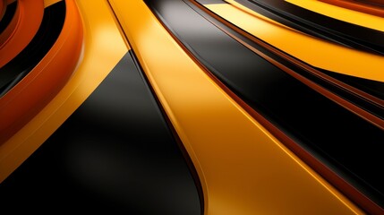 Motor sport background, modern dynamic large screen, yellow nd black lines
