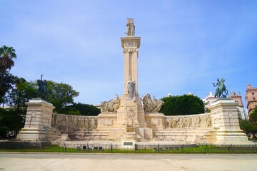 Monumento a la Constitución de 1812 in Cádiz, Andalusia, Spain