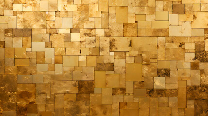 gold mosaic