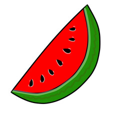 slice of watermelon
