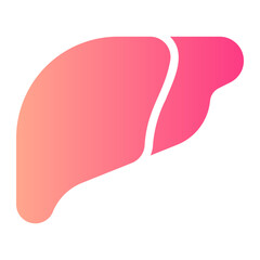 liver gradient icon
