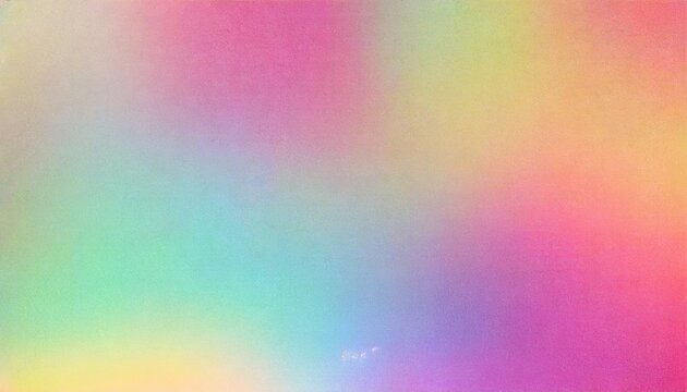 abstract pastel holographic blurred grainy gradient background texture colorful digital grain soft noise effect pattern lo fi multicolor vintage retro design illustration