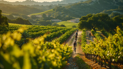 vineyard in region - Powered by Adobe