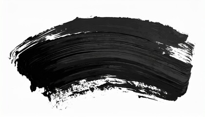 black coal texture paint stain brush stroke hand painted isolated on white background eps10 vector illustration illustration