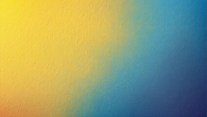 Grain Textured Background in Yellow Blue Gradient Colors, Background Design for Poster and Banner, Card Background