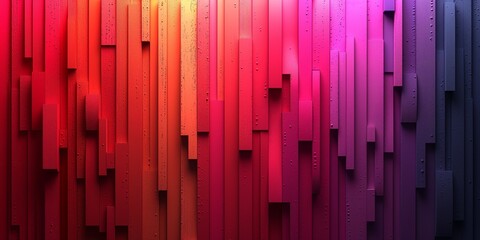Abstract gradient background with red to purple colors and water drops