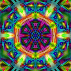 psychedelic background.bright colorful patterns. background screensaver..Magic graphics. Abstract kaleidoscope pattern.