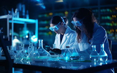 Fototapeta premium Science Team