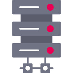 Naklejka premium Network Server Icon