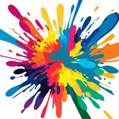 abstract colorful background	
