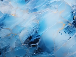 White translucent marble with blue streaks. white Bluish transparent onyx gemstone texture background