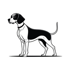 Pointer dog vector EPS