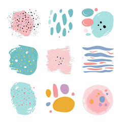 free vector set free hand doodle shape