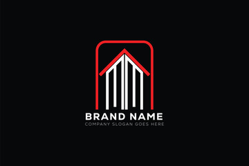 MM letter creative real estate vector logo design . MM creative initials letter logo concept. MM house sheap logo