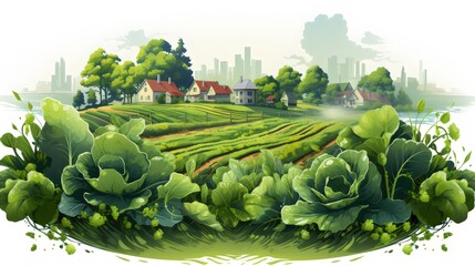 green plantation